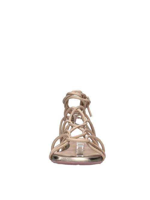 Sandali in pelle LORENZO MARI | SAMU MAG 40 VIT./LAMINATOBEIGE